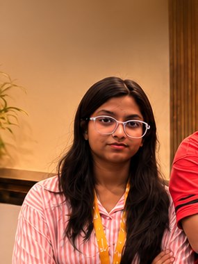 Tapvera Academy student at the Kolkata campus